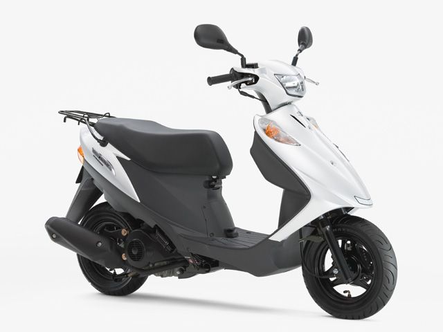 2007年 ADDRESS V125G Limited Edition パールグラスホワイトNo.2(リミテッドエディション)(カタログメイン)