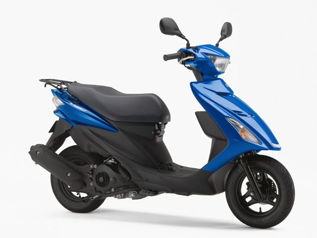 2011年 ADDRESS V125S キャンディカブリブルー(カタログメイン)