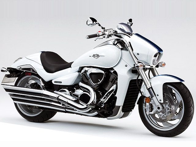 2009年 BOULEVARD M109R パールスズキディープブルーNo.2/グラススプラッシュホワイト(カタログメイン)