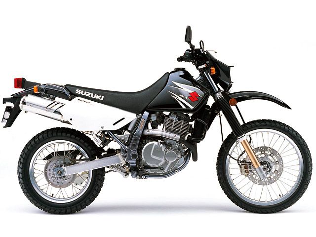 2007年 DR650SE ソリッドブラック(カタログメイン)