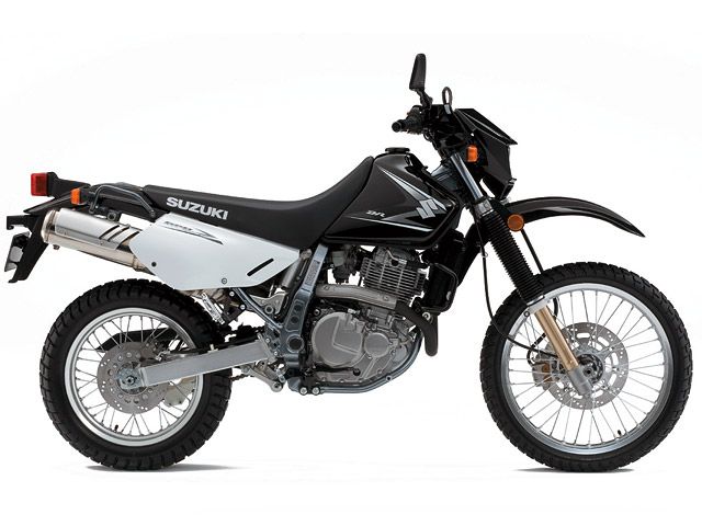 2008年 DR650SE ソリッドブラック(カタログメイン)