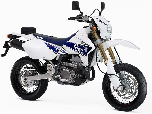 2008年 DR-Z400SM ソリッドスペシャルホワイトNo.2(カタログメイン)