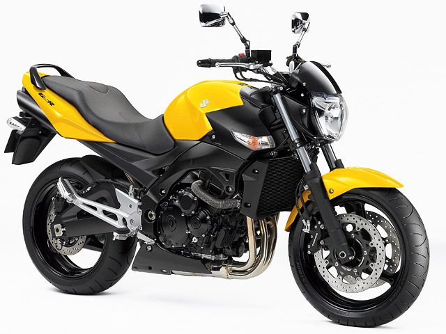 2013年 GSR400 ABS マーブルデイトナイエロー×マットシャドウブラックメタリック(カタログメイン)