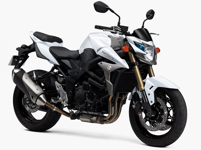2015年 GSR750 ABS パールグレッシャーホワイト(カタログメイン)