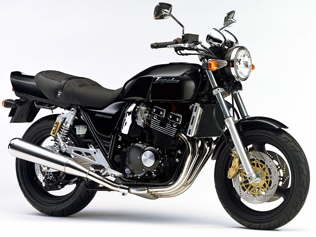 1999年 GSX400 IMPULSE パールノベルティブラック(カタログメイン)