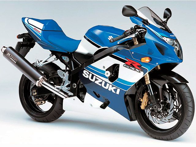 2005年 GSX-R600 GSX-Rシリーズ20周年記念カラー(カタログメイン)