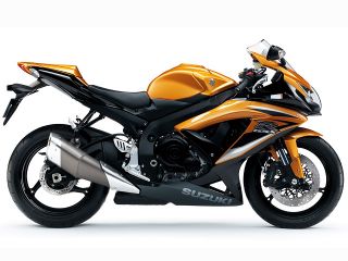 2009年 GSX-R750ソリッドブラック/メタリックマジェスティックゴールド