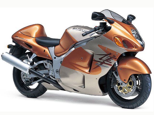 1999年 GSX1300R HAYABUSA メタリックライトカッパーブラウン×メタリックエクルーシルバー(カタログメイン)