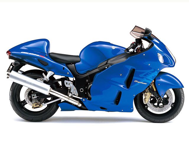 2007年 HAYABUSA 1300 パールビガーブルー(カタログメイン)