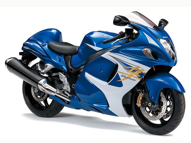 2014年 HAYABUSA パールビガーブルー×パールグレイシャーホワイト(カタログメイン)