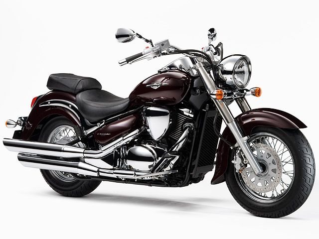 2009年 Intruder Classic 400 キャンディダークチェリーレッド(カタログメイン)