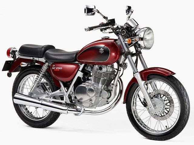 2008年 ST250 E-Type キャンディソノマレッド(カタログメイン)