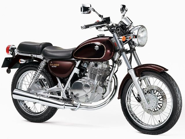 2013年 ST250 E-Type キャンディダークチェリーレッド(カタログメイン)