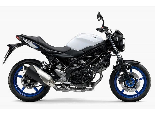 2016年 SV650 ABS パールグレッシャーホワイト(カタログメイン)