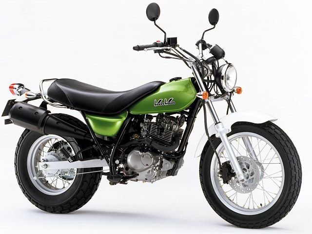 2002年 VanVan 200 フェアウェイグリーンメタリック(カタログメイン)