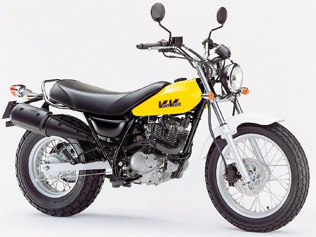 2002年 VanVan 200 チャンピオンイエローNo.2(カタログメイン)