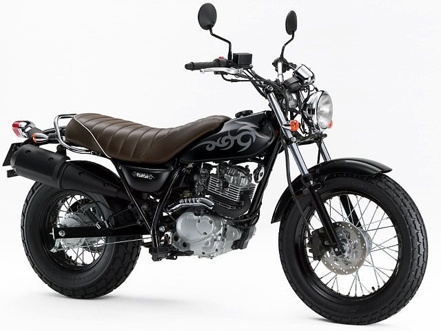 2005年 VanVan 200Z ソリッドブラック(カタログメイン)