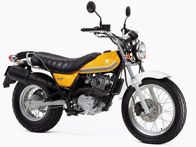 2008年 VanVan 200 マーブルデイトナイエロー(カタログメイン)