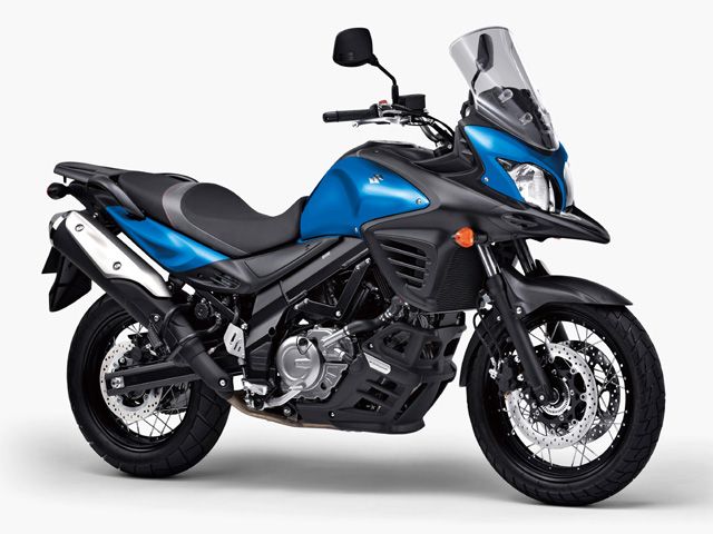 2015年 V-Strom 650XT ABS トリトンブルーメタリック(カタログメイン)