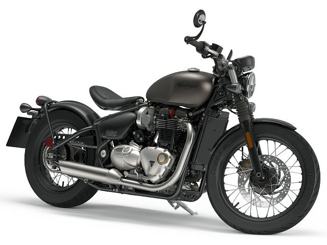2018年 Bonneville Bobber Ironstone(カタログメイン)