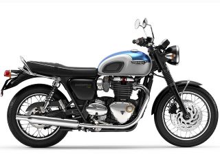 2018年 Bonneville T120フュージョンホワイト×エージャンブルー