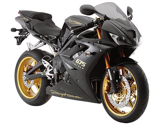 2008年 Daytona 675 Special Edition ファントムブラック(カタログメイン)