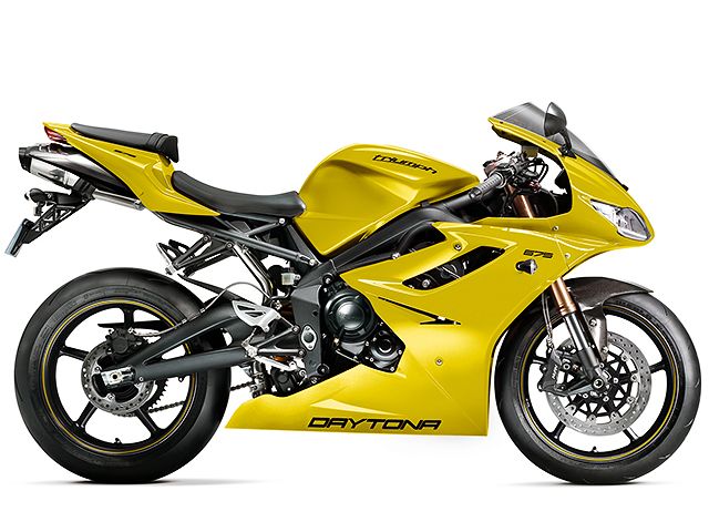 2012年 Daytona 675 Special Edition サルファーイエロー(カタログメイン)