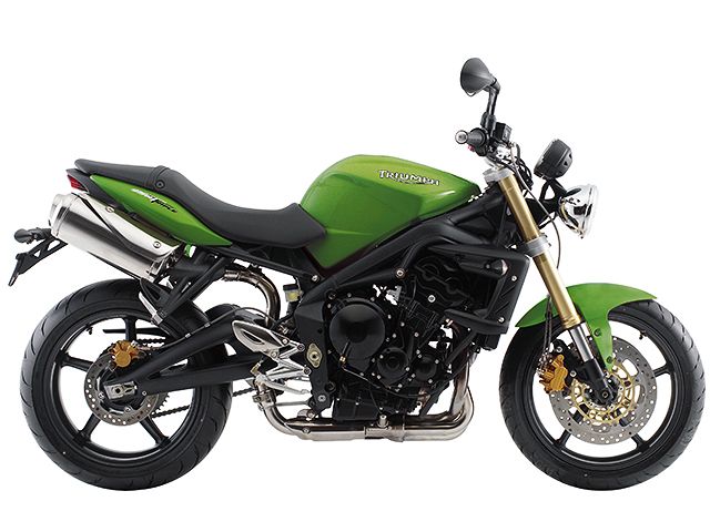 2009年 Street Triple ルーレットグリーン(カタログメイン)