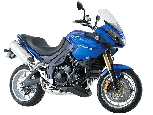 2008年 Tiger 1050 カスピアンブルー(カタログメイン)