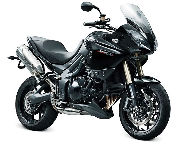 2012年 Tiger 1050 ファントムブラック(カタログメイン)