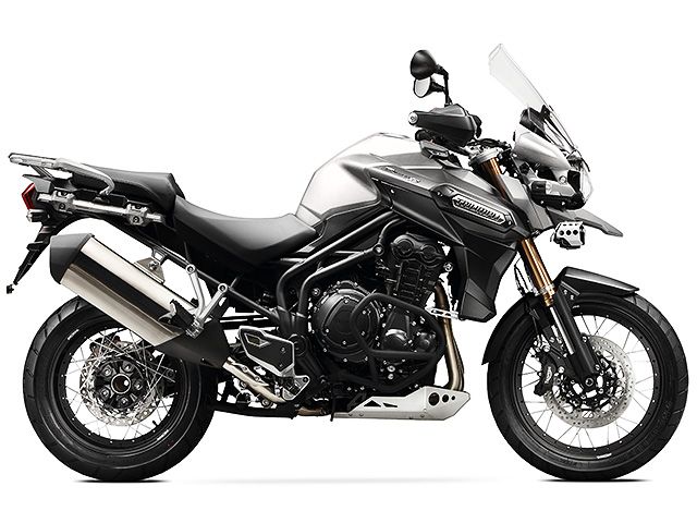 2014年 Tiger Explorer XC クリスタルホワイト(カタログメイン)