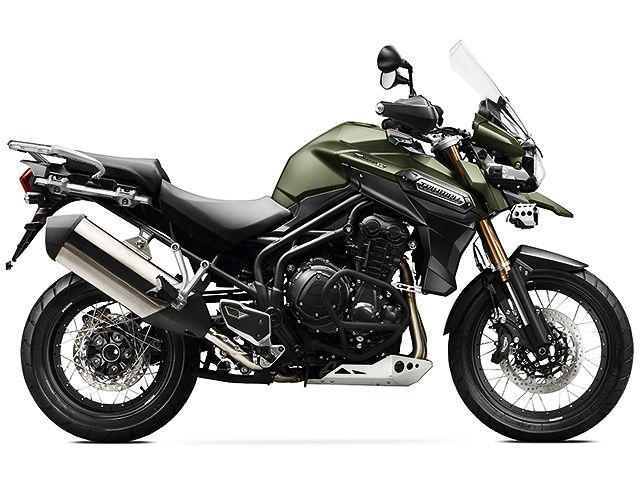 2015年 Tiger Explorer XC マットカーキグリーン(カタログメイン)