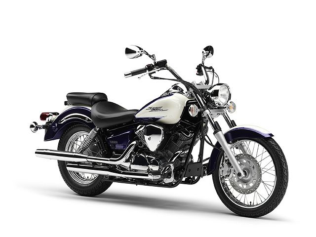 2007年 DragStar 250 ダークバイオレットメタリック A(カタログメイン)