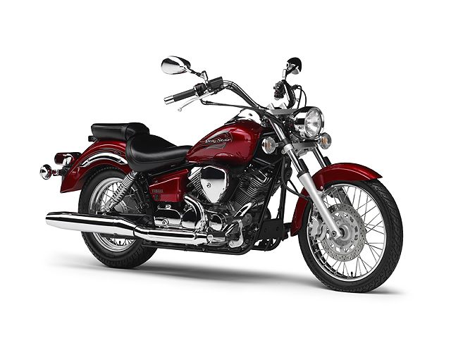 2013年 DragStar 250 ディープレッドメタリックK(カタログメイン)
