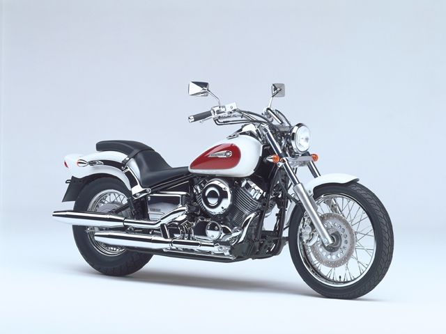 1998年 DragStar 400 シルキーホワイト(カタログメイン)