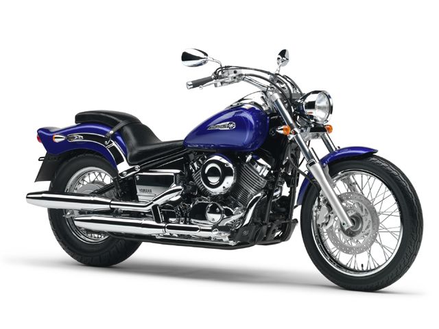 2004年 DragStar 400 ディープパープリッシュブルーメタリックC(カタログメイン)