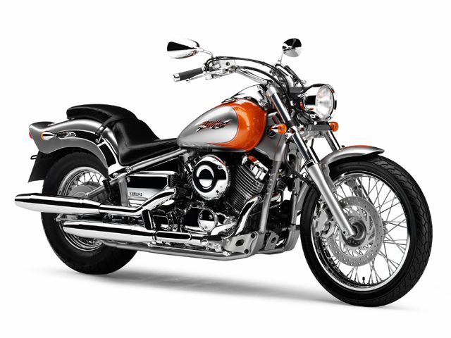 2005年 DragStar 400 ビビッドオレンジメタリック2(カタログメイン)