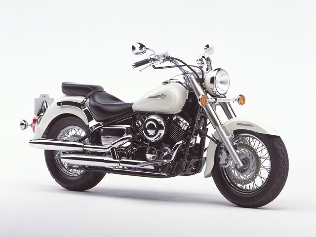 2002年 DragStar Classic 400 ニューパールホワイト(カタログメイン)