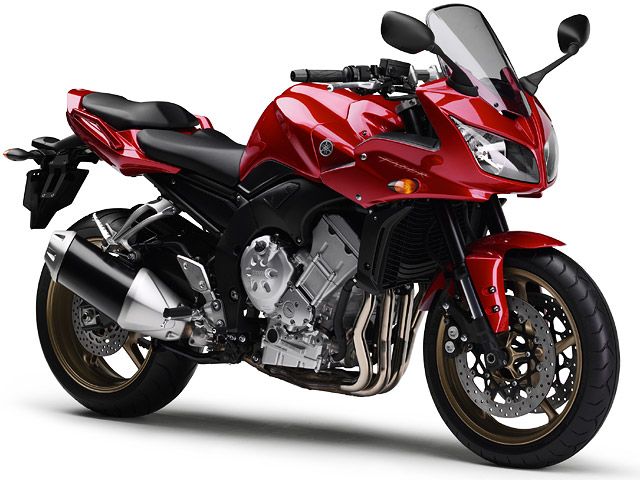 2008年 FZ1 FAZER ディープレッドメタリックK(カタログメイン)