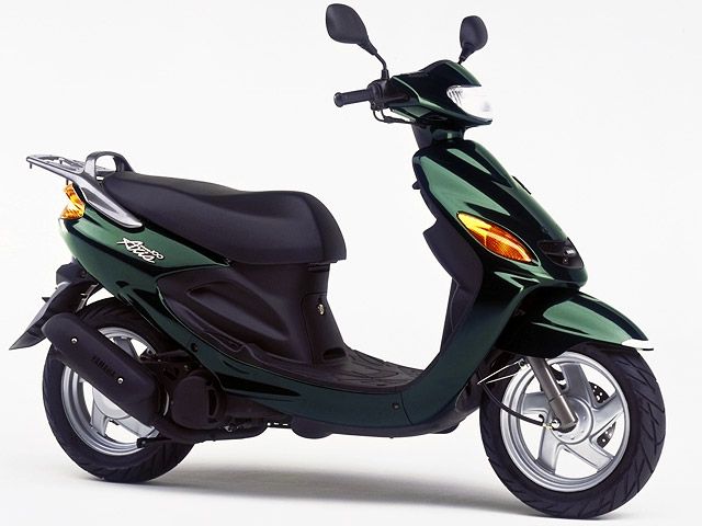 2001年 GRAND AXIS100 ダークブルーイッシュグレーメタリック4(カタログメイン)