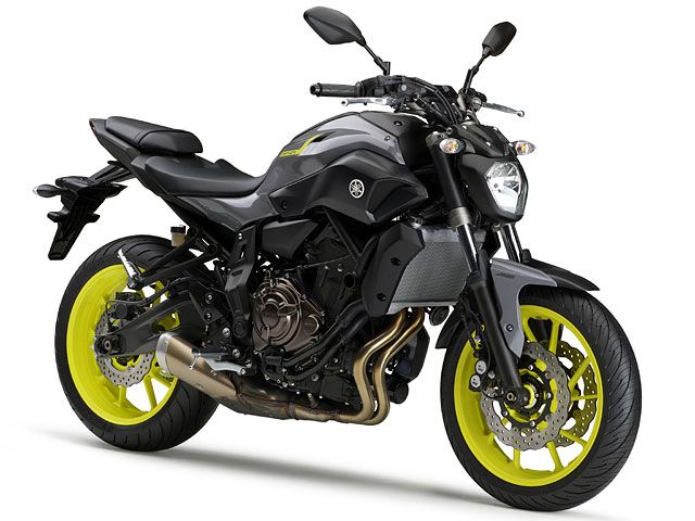 2017年 MT-07 ABS ブルーイッシュグレーソリッド4(カタログメイン)