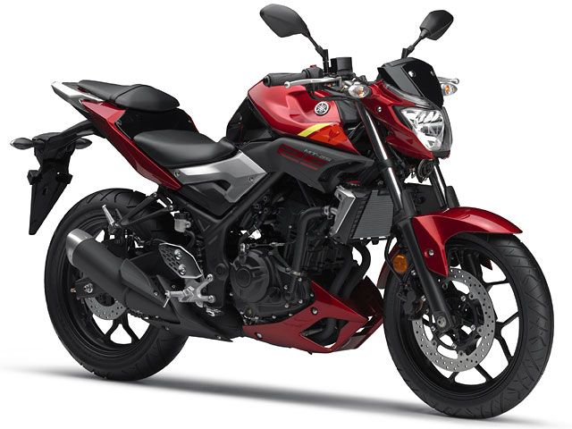 2016年 MT-25 レッドメタリック7(カタログメイン)