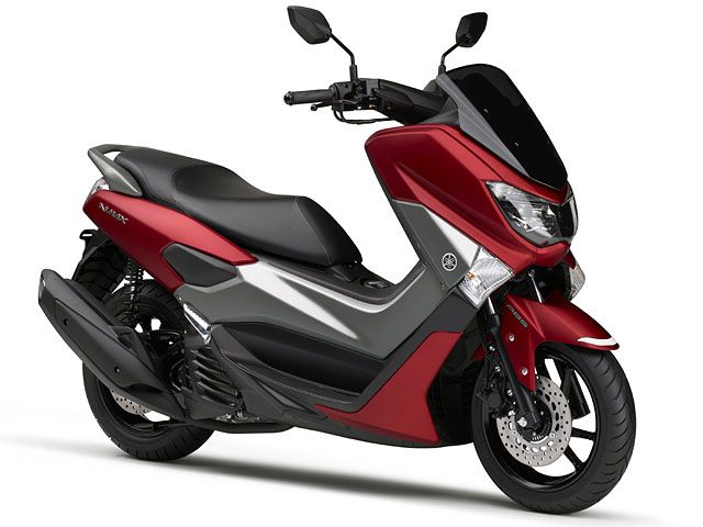 2017年 NMAX ABS マットディープレッドメタリック3(カタログメイン)