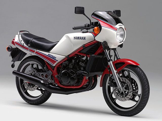 1983年 RZ250R ホワイト(カタログメイン)