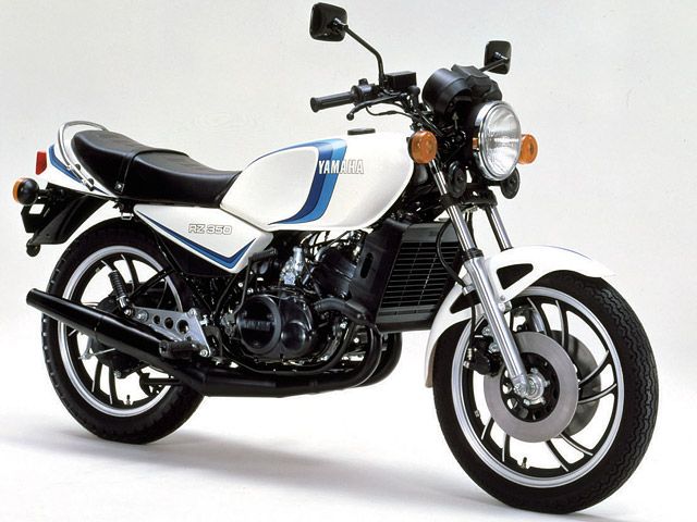1981年 RZ350 ホワイト(カタログメイン)