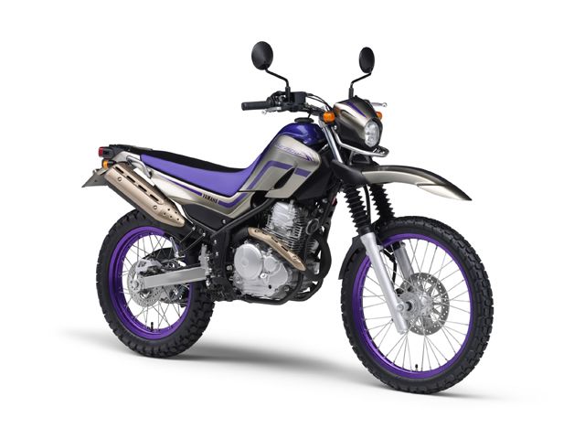 2007年 SEROW 250S イエローイッシュグレーメタリック9(カタログメイン)