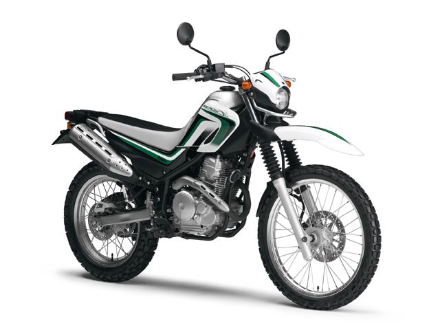 2010年 SEROW 250 パープリッシュホワイトソリッド1(カタログメイン)