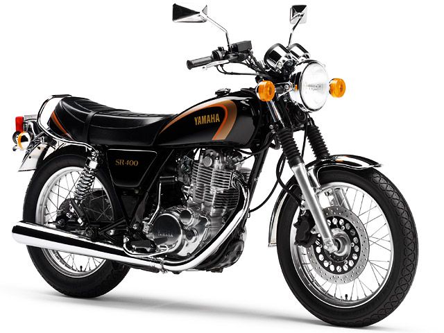 2005年 SR400 50th Anniversary Special Edition ヤマハブラック(50thアニバーサリースペシャルエディション)(カタログメイン)