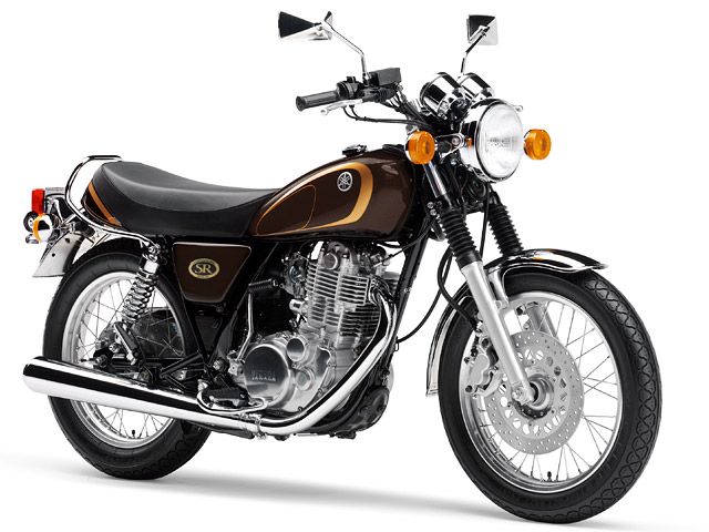 2006年 SR400 ベリーダークオレンジメタリック1(カタログメイン)