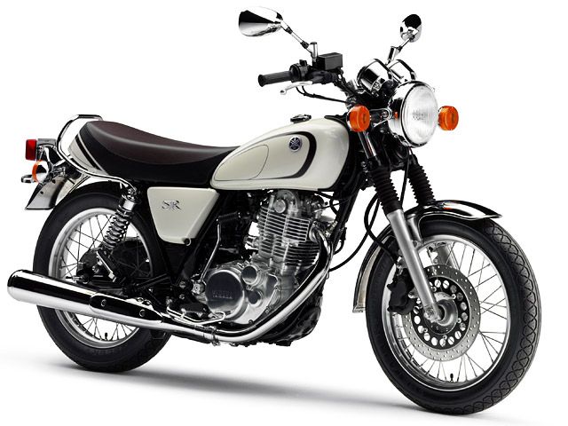 2012年 SR400 ニューパールホワイト(カタログメイン)